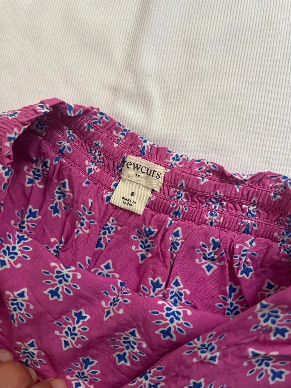 Two outfits -Two J.Crew skorts & two matching tops size 8/10